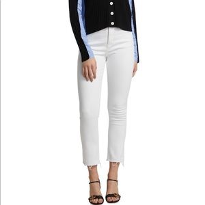 NWT Veronica Beard Carly Kick Flare Cropped Jeans